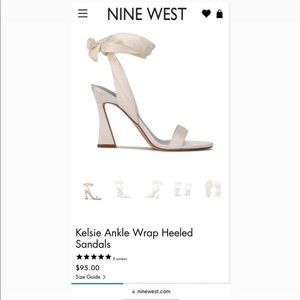 Kelsie Ankle Wrap Heels 🤍